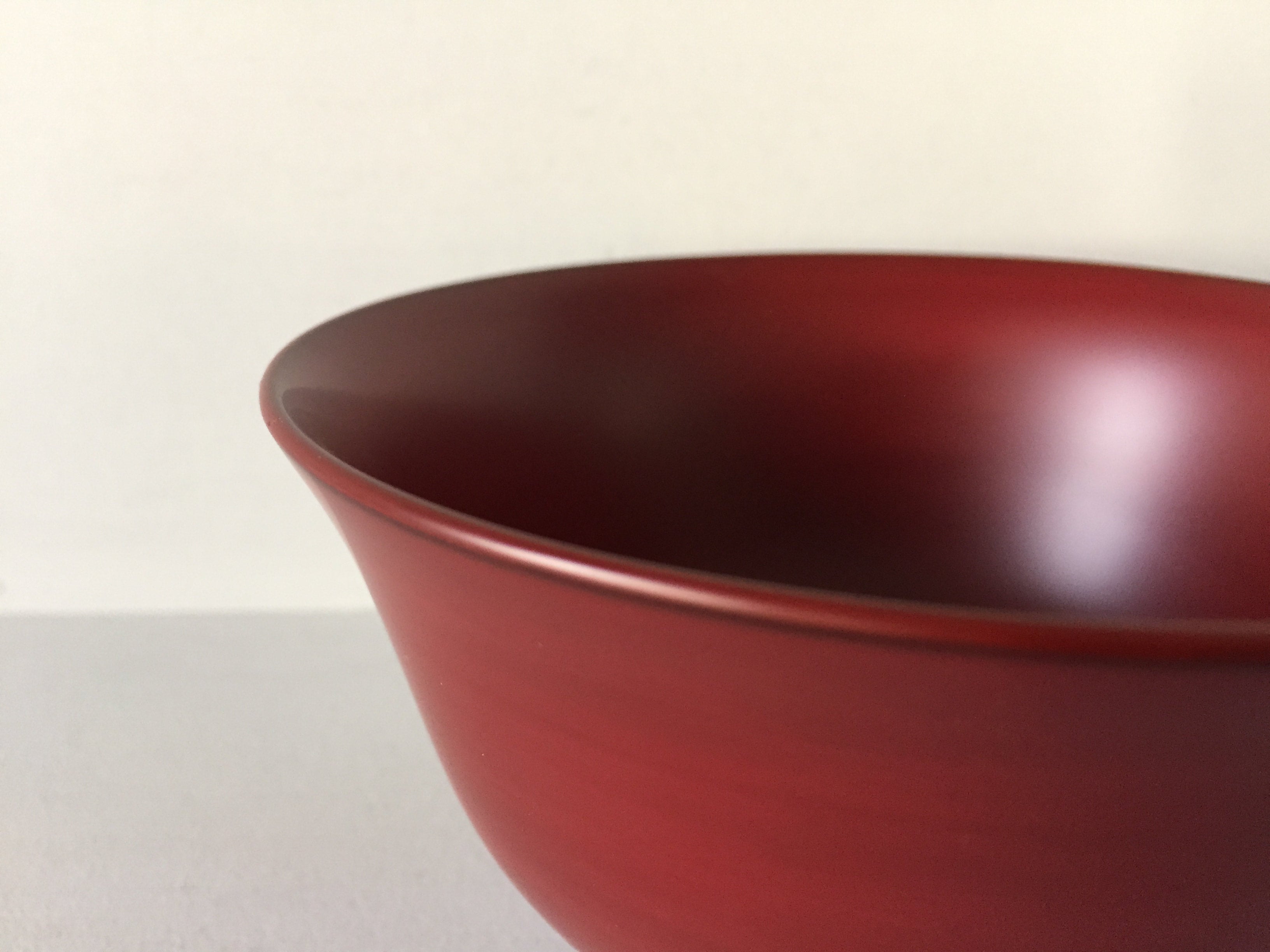 赤木明登 輪島塗葉反椀 小 赤 | よろず 杏